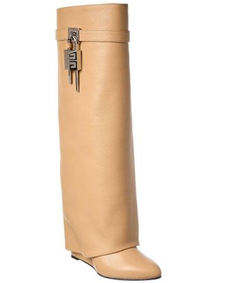 Givenchy Shark Lock Leather Boot