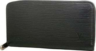 Louis Vuitton Noir Long Wallet (Bi-Fold) (Pre-Owned)
