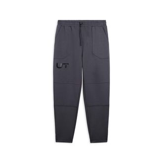 Freddy Pantaloni slim in interlock con stampa UT e cuciture