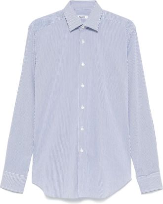 ERALDO Camicia a righe - Blu
