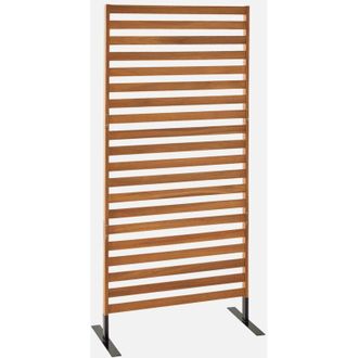 Sweeek Paravento pieghevole in legno, 80x170x40cm