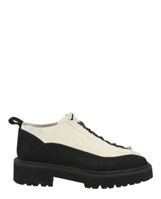 Ferragamo Atlante Two-Tone Suede Ankle Boots