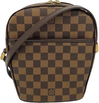 Louis Vuitton Pre-owned Cross Body Bags, female, Brown, Size: ONE SIZE Pre-owned Ipanema PM Shoulder Bag