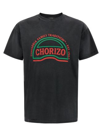 Willy Chavarria Black Cotton Mens T-Shirt