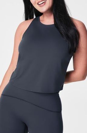 Spanx Butter Keyhole Tank in Dark Storm at Nordstrom Rack, Size X-Small