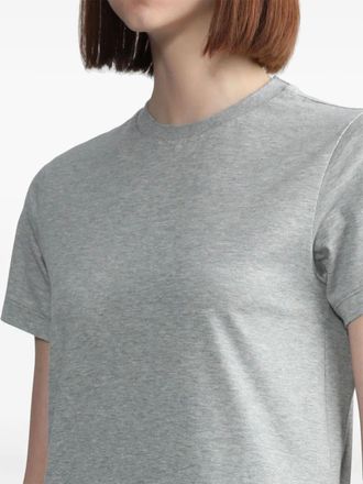 Thom Browne Relaxed Fit Ss T-Shirt mit Seitenschlitzen aus leichtgewichtigem Jersey