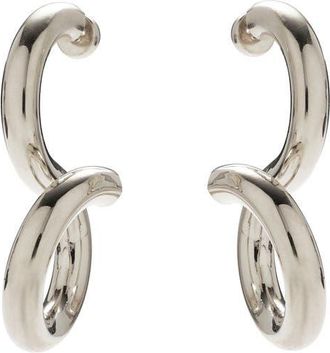 LADY GREY Whirl Drop Earrings in Silver at Nordstrom