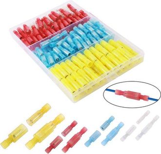 No Brand Abrazadera De Soldadura - Abrazadera De Conexi&oacute;n - Acoplamientos R&aacute;pidos De Prensado En Fr&iacute;o Macho/hembra, 20 Pares, 4 Colores Por Juego