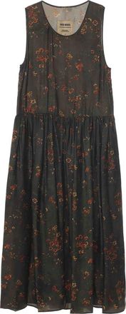 Uma Wang Ardal Floral-Print Dress