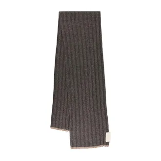 Brunello Cucinelli Ribbed Cashmere Scarf