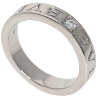 Bulgari White Gold (18K) Band Ring (Pre-Owned)