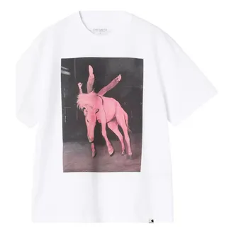 Carhartt Work in Progress (WMNS) Carhartt WIP S/S Sean Hamilton T-Shirt White I036393-02-XX