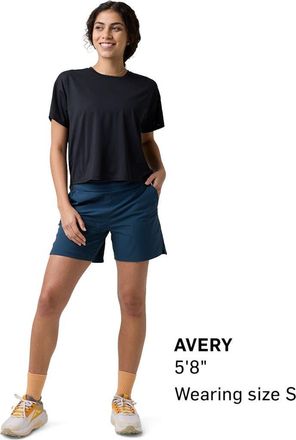 Backcountry Wasatch Ripstop 5 Pull-On Short - Womens in Midnight Blue at Nordstrom, Size Xx-Large