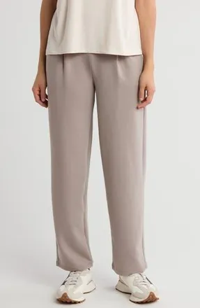 90 Degree by Reflex Boss Straight Leg Scuba Knit Pants in Rock Ridge at Nordstrom Rack, Size X-Large