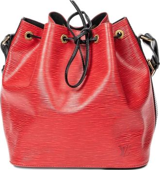 Louis Vuitton Borsa a secchiello No&eacute; 1990 - Rosso