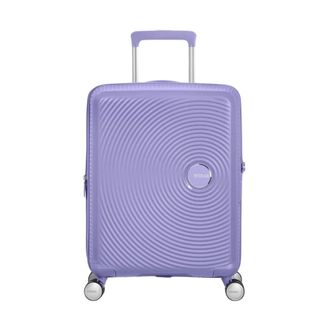 American Tourister SoundBox 55 cm - Dames - Koffers - Paars - Maat: ONE Size Leer
