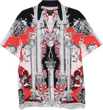 Camilla short-sleeves camp-collared shirt - men - Modal - M - Black