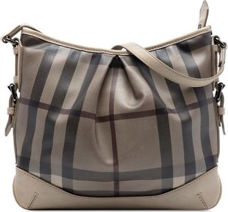 Burberry Pre-owned Burberry Smoke Check Coated Canvas Hartham Crossbody Ladies RMZ1Q5QCPYPO5P5D