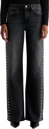 AG - Adriano Goldschmied Womens Adria Immensity Jeans In Black