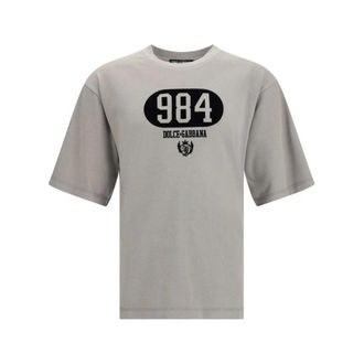 Dolce & Gabbana Hombre, Camisetas, Marrón, Talla: M