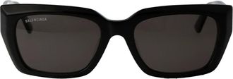 Balenciaga Stijlvolle zonnebril Bb0272Sa - unisex - Accessoires - Zwart - Maat: 54 MM