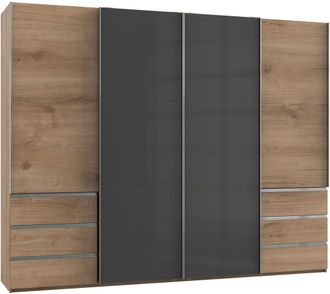 Wimex Schwebetürenschrank »Level by fresh to go« mit Glastüren und Synchronöffnung