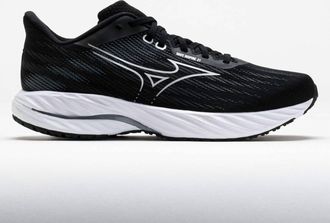 Mizuno Mens Wave Inspire 21 Running Shoes In Black/silver