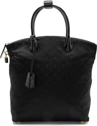Louis Vuitton Black Nylon Desire Vertical Lockit Mm (Authentic Pre-Loved)