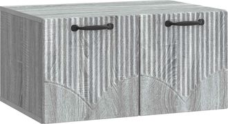 vidaXL Mueble Para Tv De Pared Gris Sonoma 59,5 X 41 X 30 Cm Vidaxl
