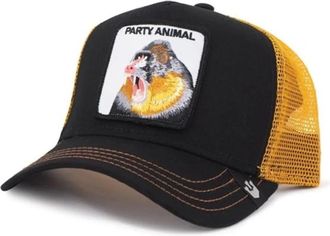 Goorin Brothers Party Animal Trucker Cap - Dames - Petten - Zwart - ONE Size - Katoen - Accessoires