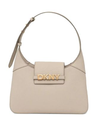 DKNY logo-detail shoulder bag - Neutrals
