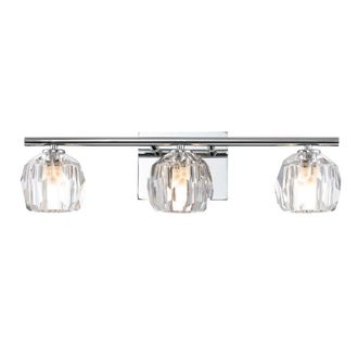 Netlighting Quoizel Regalia Wall Lamp Polished Chrome 3000K IP44 in Grey