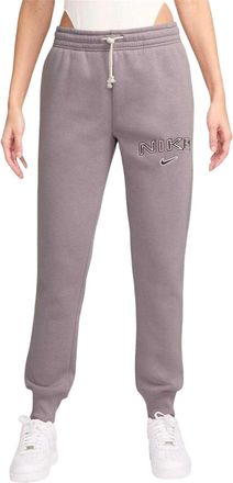 Nike Phoenix sportbroek met middelhoge taille voor dames (Roze)