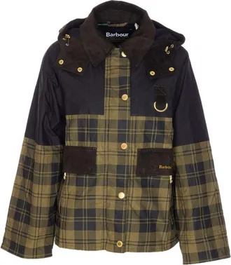 Barbour Green Checked Jacket