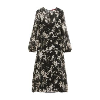 Max Mara Midi Dresses, female, Black, Size: XS Midi Dresses