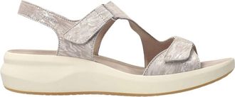 Mephisto Stijlvolle damessandaal - Dames - Sandalen - Beige - 35 EU - Leer - Schoenen