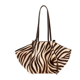 Yuzefi Dames, Tassen, Bruin, Maat: ONE Size Leer