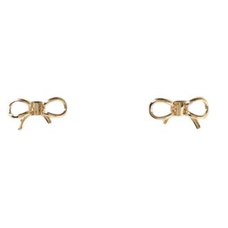 Ferragamo Accessoires, Dames, Geel, ONE Size, Ear Bow Stud