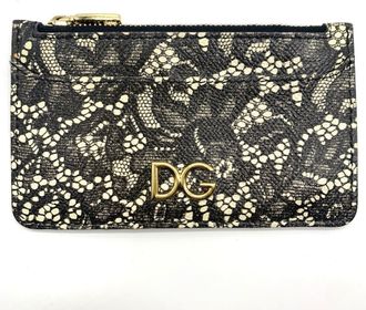 Dolce & Gabbana Leather Coin Purse/Coin Case (Pre-Owned)