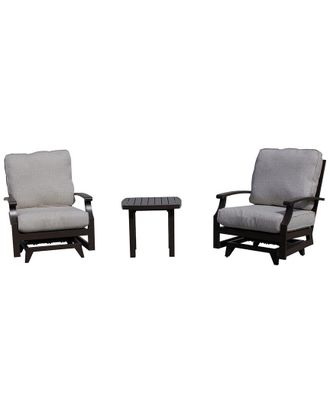 Courtyard Casual Madison 3 Pc Motion Chat Set