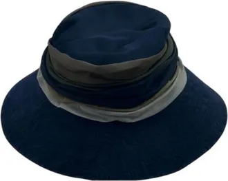 Grevi Grevi, Accessoires, Dames, Blauw, ONE Size, Nylon, Grevi Blauwe hoeden