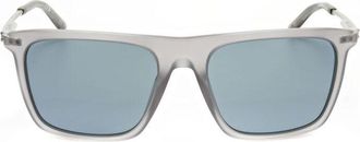 Bulgari Mens Grey Rectangular Sunglasses 0BV7039-823/R8-3