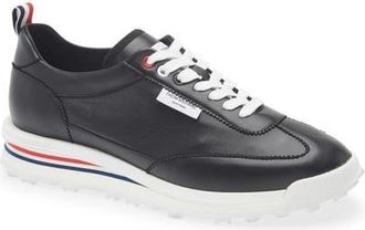 Thom Browne Soft Tech Running Shoe in Black at Nordstrom, Size 10.5