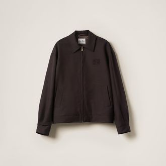 Miu Miu Mohair blouson jacket