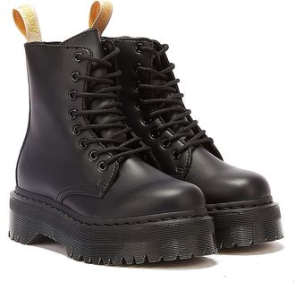 Dr. Martens Shop Voor Dr. Martens Jadon Ii Vegan Dames Zwarte Mono Laarzen