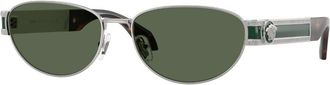 Versace VE2304 152671 Womens Sunglasses Silver Size 56