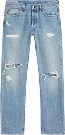 Levi's Straight Jeans - Heren - Regular Fit Jeans - Blauw - W36 - Katoen - Jeans