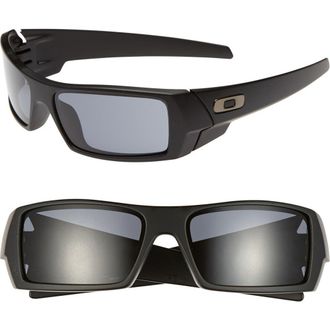 Oakley Gascan 60mm Sunglasses in Matte Black/grey at Nordstrom