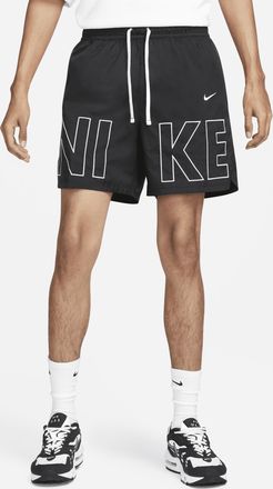 Nike Mens Nike Sportswear Woven Flow Shorts in Black | FJ1653-010