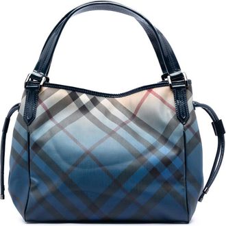 Burberry Pre-owned Burberry Supernova Check Ombre Coated Canvas Bilmore Tote Ladies P9NMP5AQXMK5OB8N